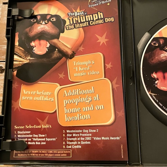 3/$15 u pick dvds📀or 1 for $10~ 🤪😂triumph the insult comic dog🐾 - Picture 3 of 8